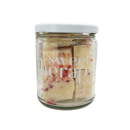 Raspberry White Chocolate Fudge Sampler